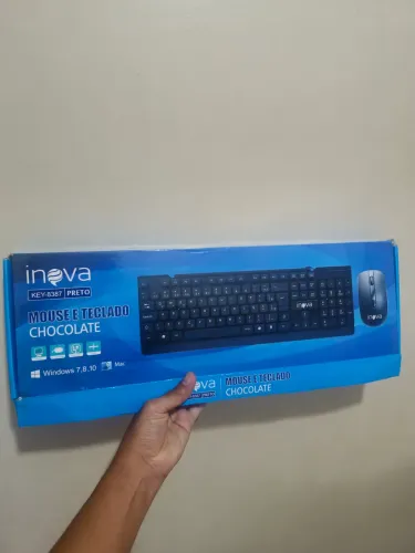 Kit teclado e mouse - Inova -Novo