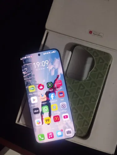 Huawei Pura 70 Ultra 512GB Verde Água | Aceito Proposta