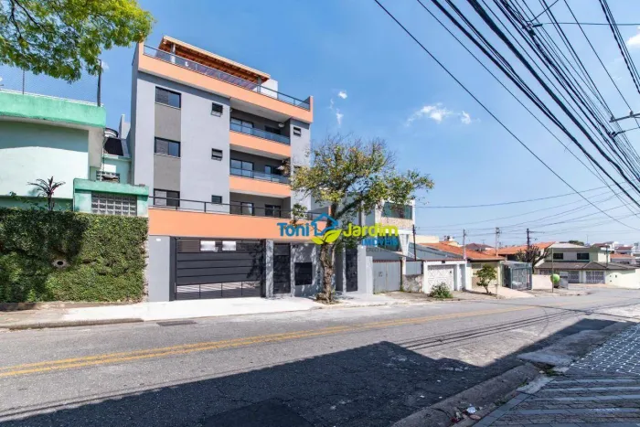 Apartamento com 2 dormitórios para alugar, 51 m² por R$ 2.587,42/mês - Vila Curuçá - Santo