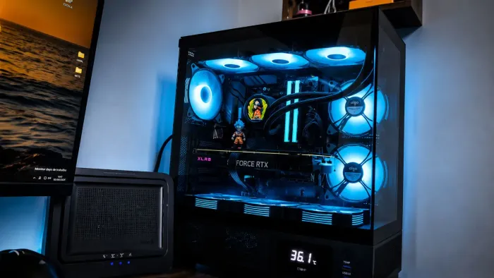 ? PC GAMER HIGH-END RYZEN 7 5700X3D + RTX 4060 Ti | Setup Premium | Impecável