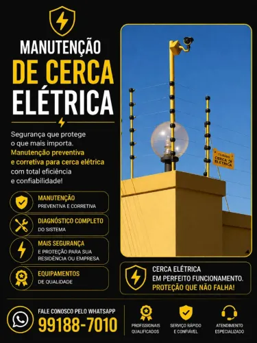 Cerca elétrica precisando de Reparo? Resolvemos