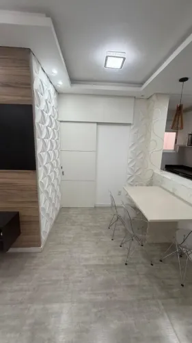 Apartamento todo mobiliado Residencial Galicia