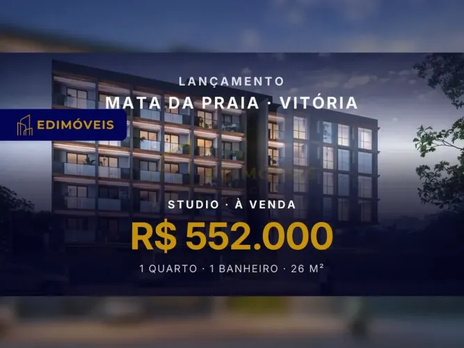 Viva com Estilo: Studio Exclusivo na Mata da Praia, Vitória!