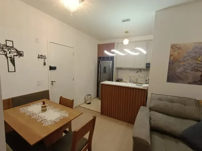 apartamento para alugar mobiliado com 2 quartos no coxipo torre com elevador