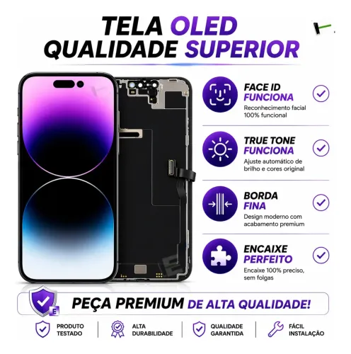 Tela iphone 14 pro max original da fabricante