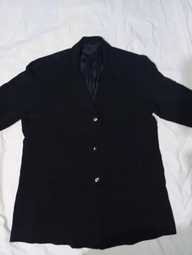 Blazer Feminino Social Preto - Perfeito para ocasiões sociais e veja tabela de medidas