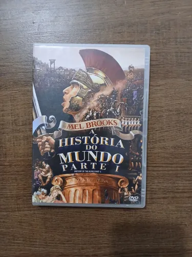 DVD A História Do Mundo Parte 1 Mel Brooks - Original Usado