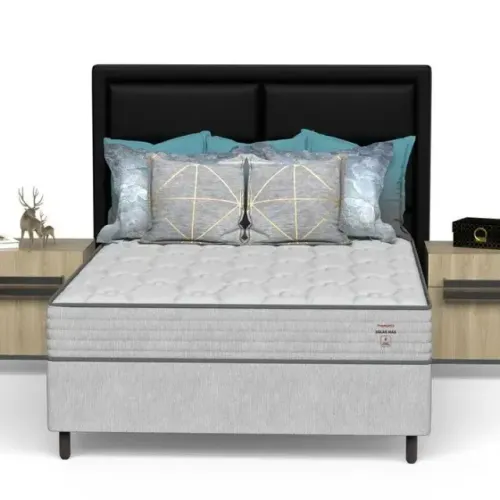 Conjunto box casal molas ensacadas Solar Max - Prodormir R$ 1.599,90