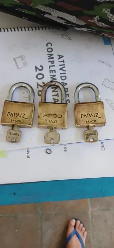 Cadeado papaz e pado Brasil