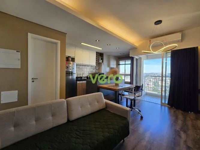 Apartamento Mobiliado com 1 dormitório para alugar, 65 m² por R$ 4.324/mês - Americana - A