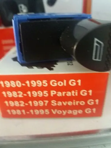 Botão para vidro elétrico simples gol parati