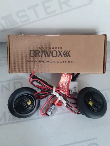 Par de mini Tweeter. Bravox. Neo Point. Novo. Instalado.