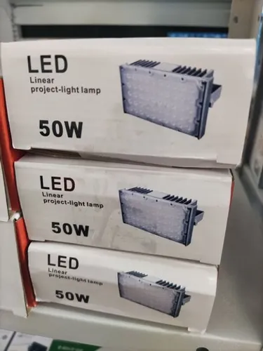 Kit 3 Refletor LED 50w IP 68 6500k prova dágua 