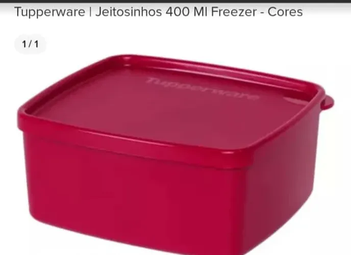1 Jeitosinho 400 ml Freezer Vinho Tupperware