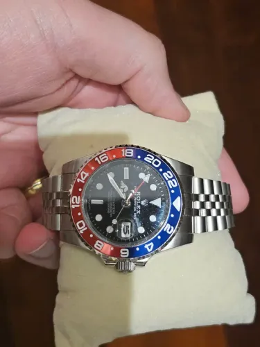 Relógio Rolex GMT Master II, linha premium. Novo sem uso