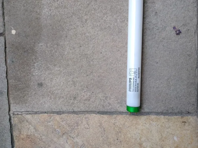 2 lâmpadas Philips fluorescentes