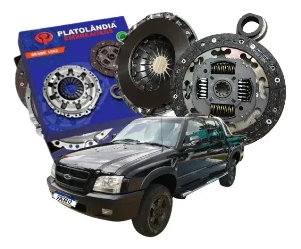 Kit Embreagem S10 2.4 8v 00/12 Blazer 2.4 8v 00/12 Cod: 041814