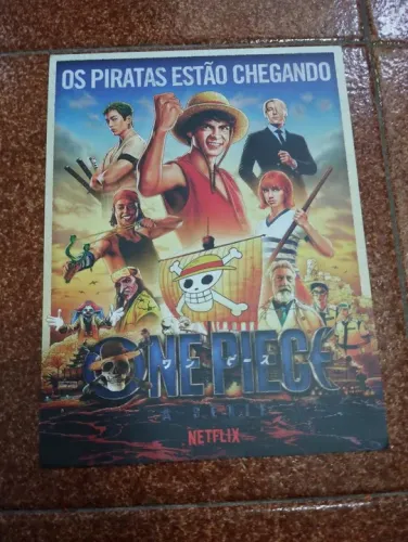 Poster One Piece - Os Piratas Estão Chegando