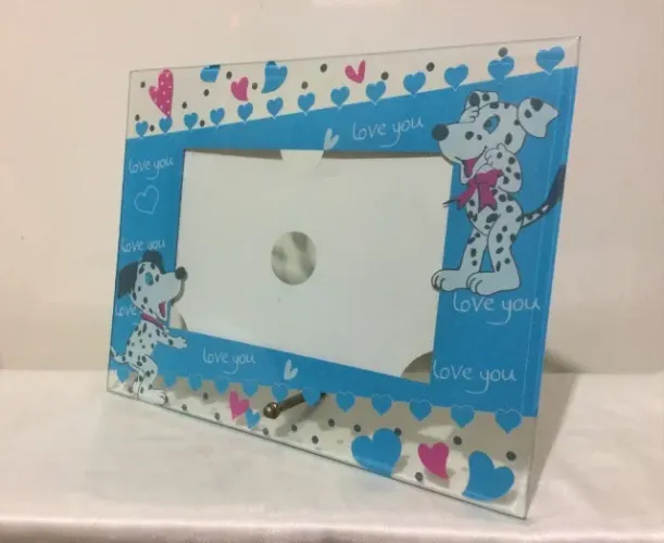 Porta Retrato Decorado Love You - 23 cm X 18 cm (Envio Pela OLX Pay)