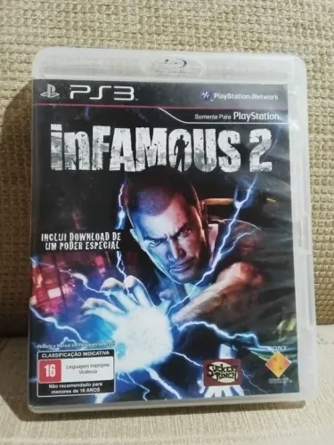 Infamous 2 Ps3 Físico Usa completo 