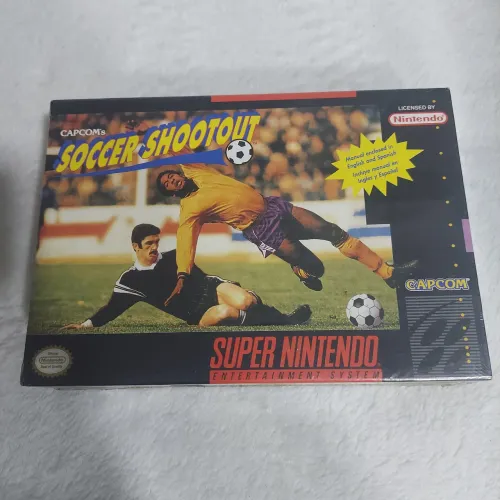 Jogo Super Nintendo Soccer Shootout - Capcom
