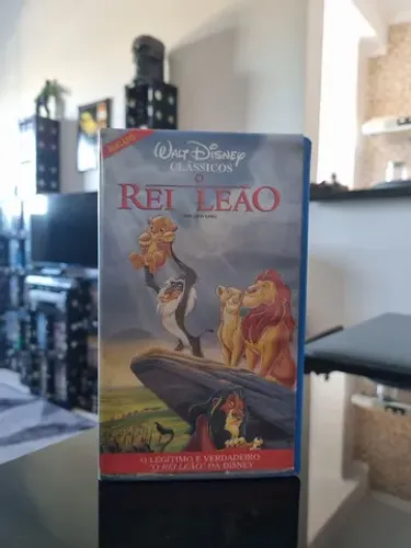O Rei Leão vhs original 