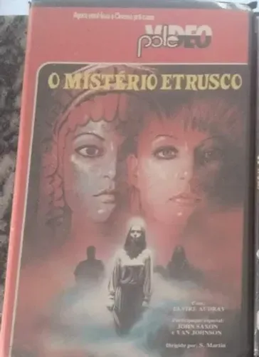 VHS O Mistério Etrusco - Raro