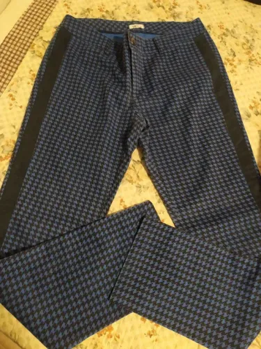 Calça feminina xadrez M