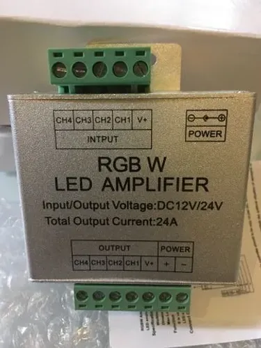 Amplificador Led DC 12/24V - 24A