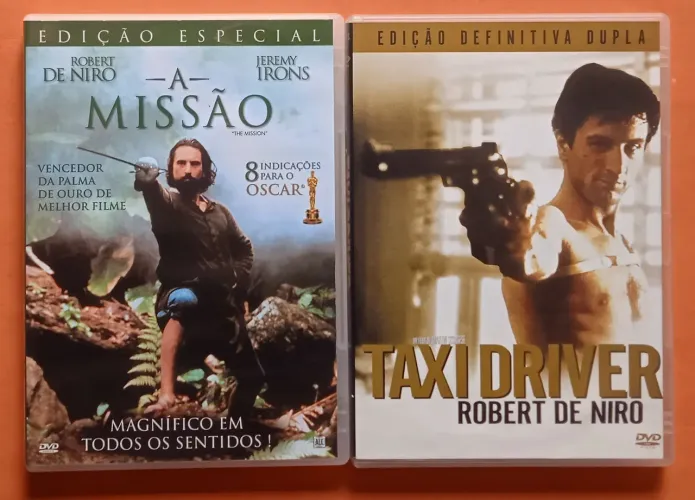 Dvd A Missão + Táxi Driver - Robert De Niro
