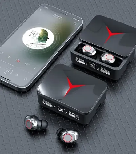 Fone de ouvido original bluetooth 5.3 tws m90 esportivo ideal para jogos e musicas xiaomi