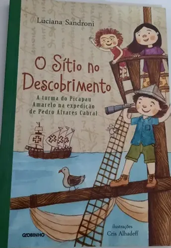 Livro "O Sítio no descobrimento" bem conservado