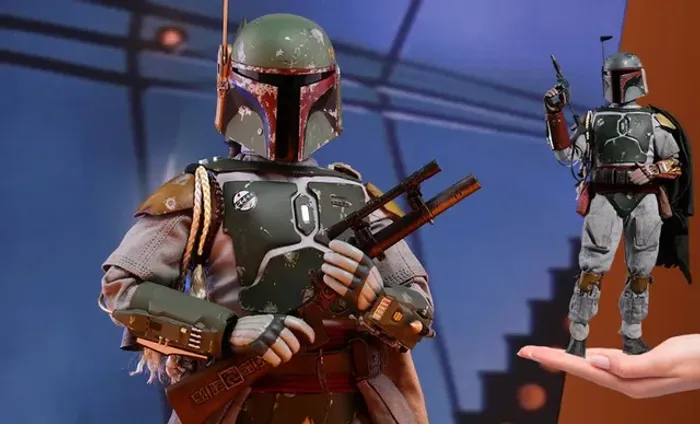 Boba Fett 40th Anniversary - Star Wars - 1/6 Figure - Hot Toys - NOVO