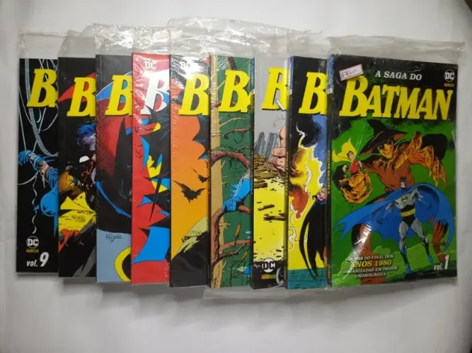Quadrinhos A Saga do Batman 1 a 24  Completa Editora Panini 2021 Excelentes