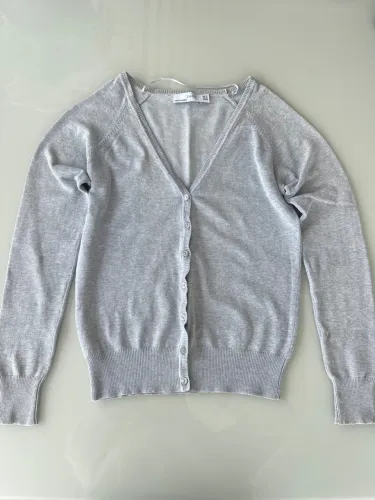 Cardigã Zara P cinza