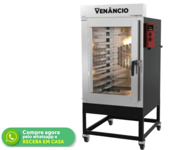 Forno Turbo Elétrico Twister 10 Esteiras Venâncio 220V