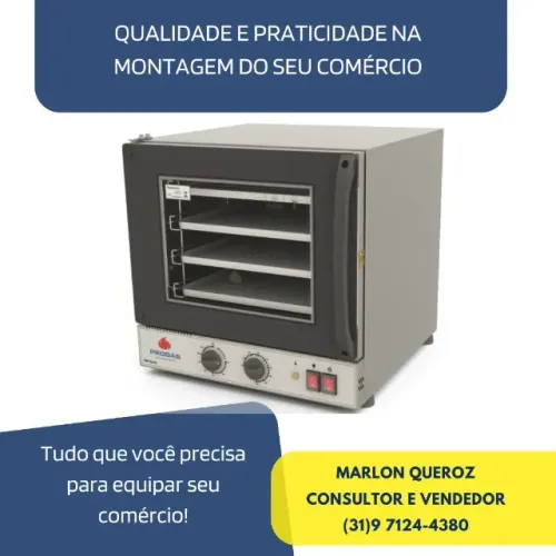 Forno Fast Oven Progas Elétrico Turbo