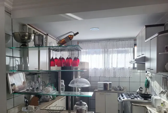 Prateleiras de vidro