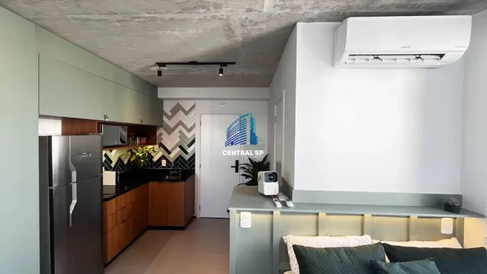 Apartamento Studio - Rua Frei Caneca ao lado do shopping