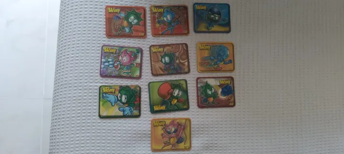 Cartas Skiny - kit com 10