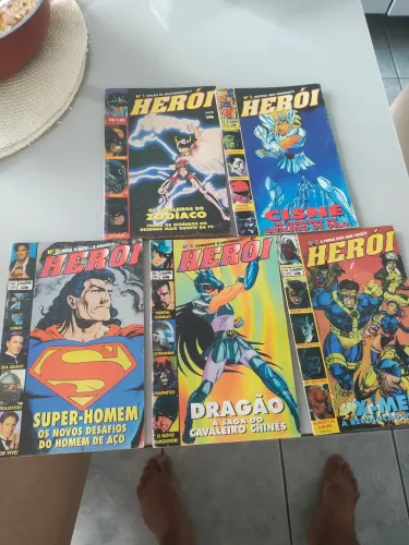 Revista Herói 1 ao 10. Excelente estado