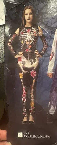 Fantasia esqueleto mexicano