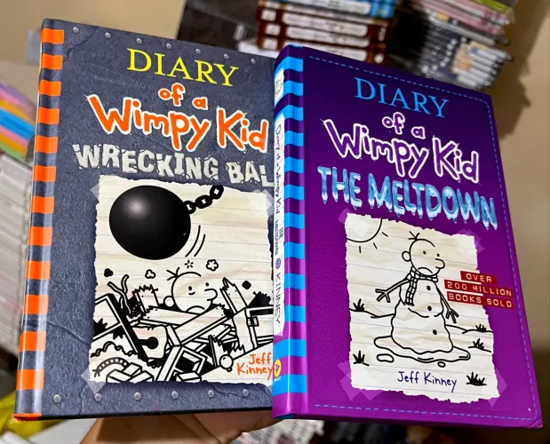 Diário de um banana volumes 13 e 14 capa dura em inglês