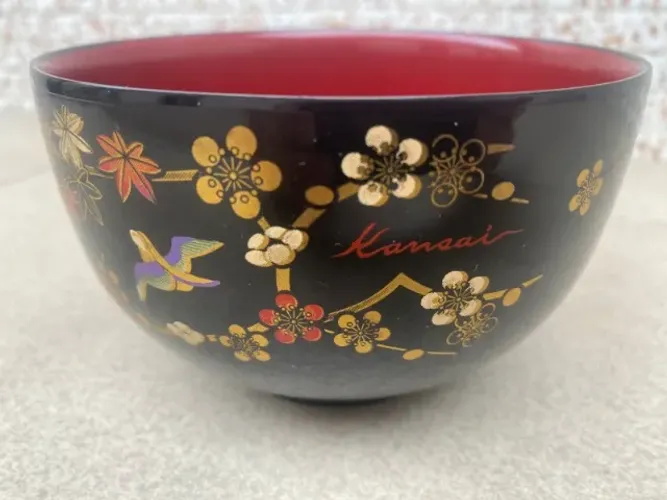 Tigelas Cumbucas Japonesas Oriental - Kansai Urushi (original) 