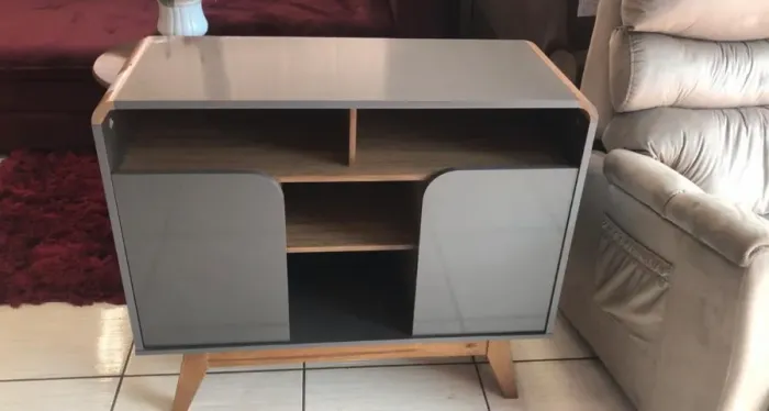 Aparador Buffet Novo Cinza