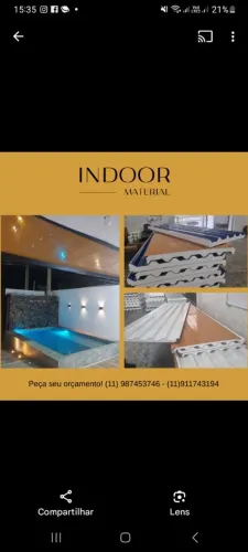 Telha Sanduiche forro para coberturas em promoção 