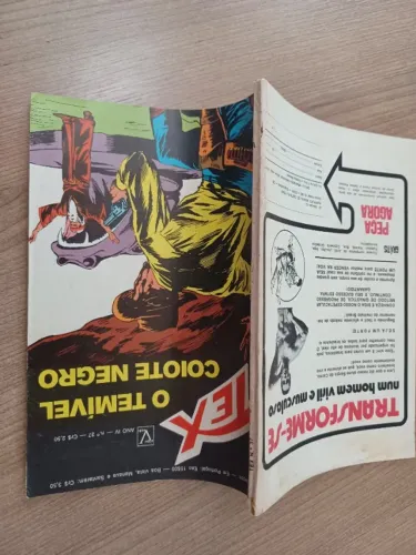 (item 184) Tex n. 37 da 1a Edição.  O temível coiote negro