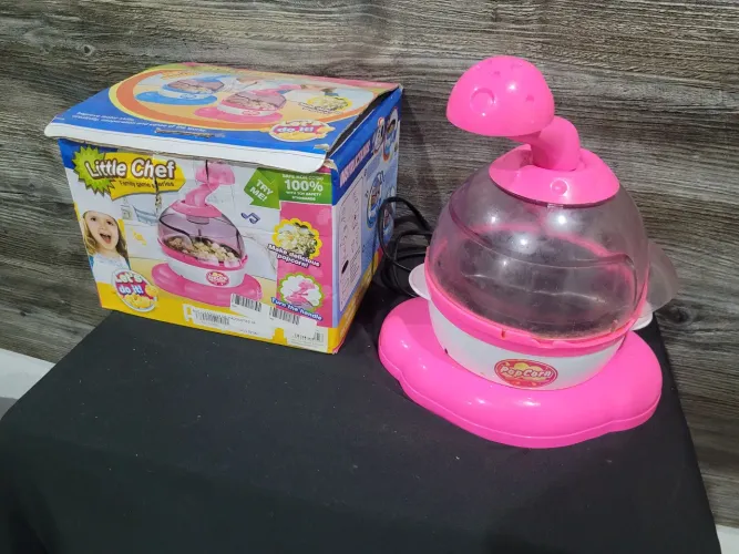 Máquina de Pipoca Infantil - Brinquedo Divertido