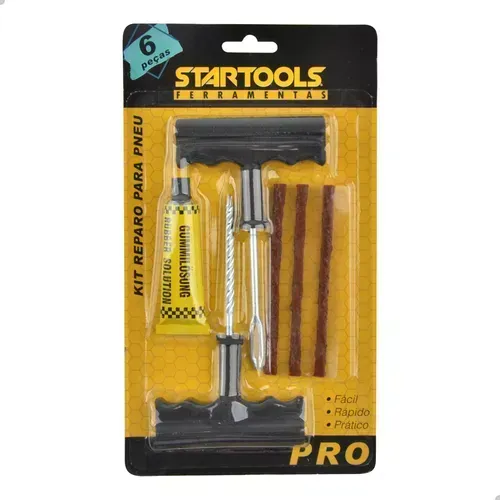 Kit Reparo Pneus 6 Peças Startools Pro