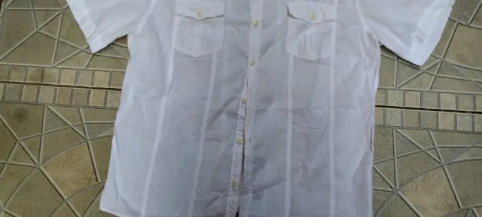 Camisa branca masculina veste P